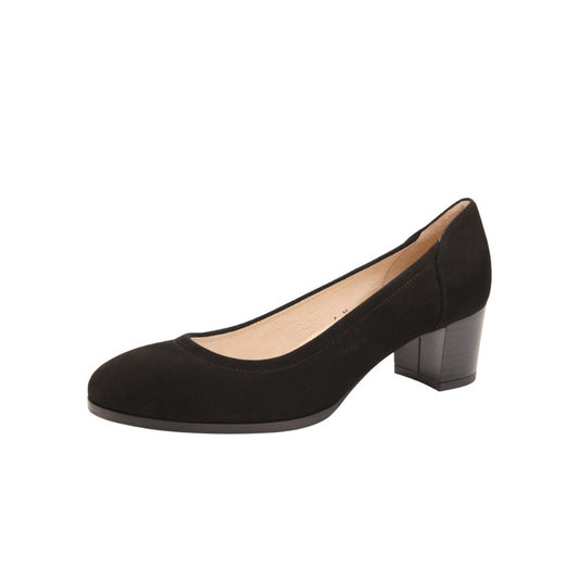 Damas Black Suede Jon Josef Pumps