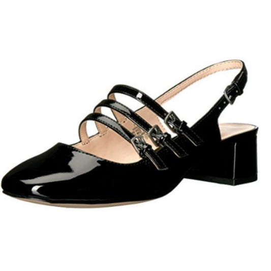 Weirley Black Patent Nine West Pump