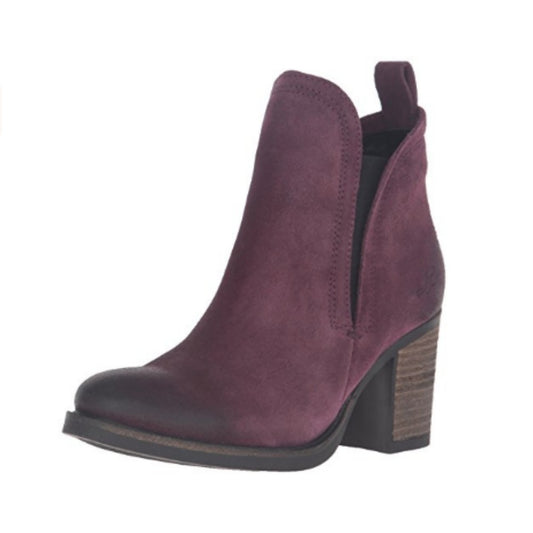 Belfield Plum Bos & Co Ankle Boot