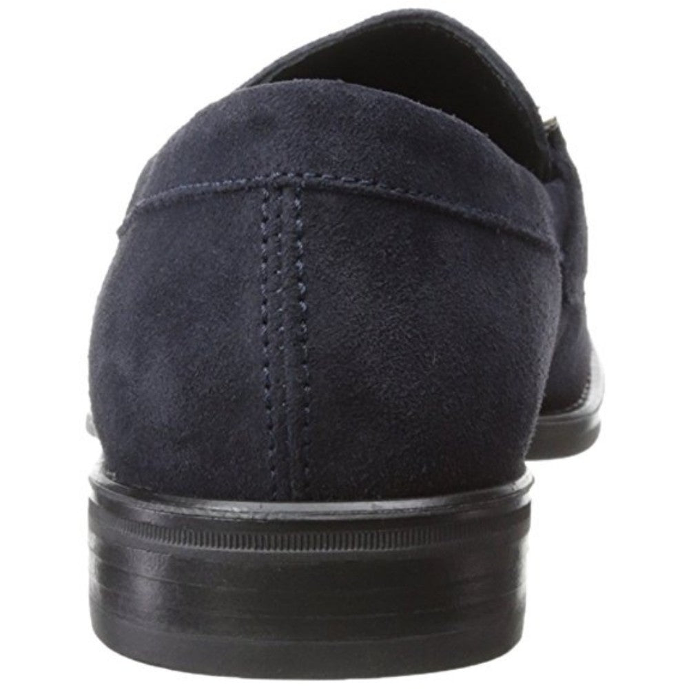 Bryc23 Navy Donald Pliner Suede Loafers