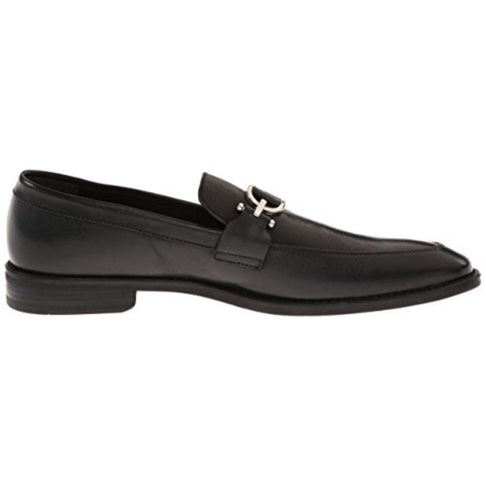 Bryc06 Black Donald Pliner Leather Loafers