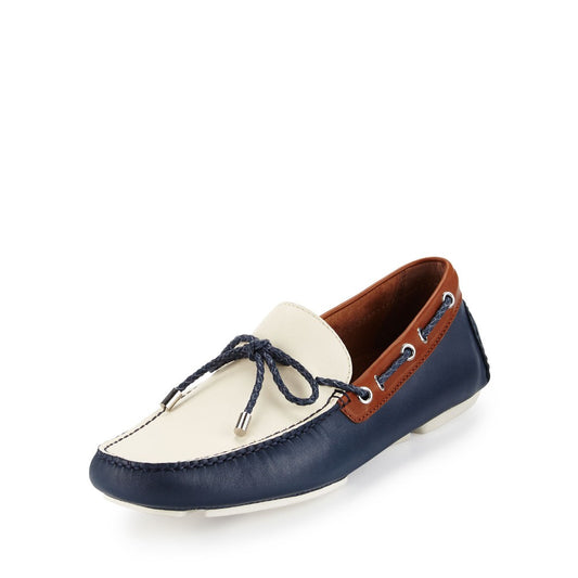 Vicc Navy Donald Pliner Loafers Mens