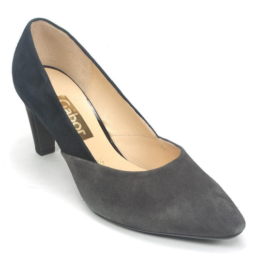 55150 Dark Grey Gabor Pumps