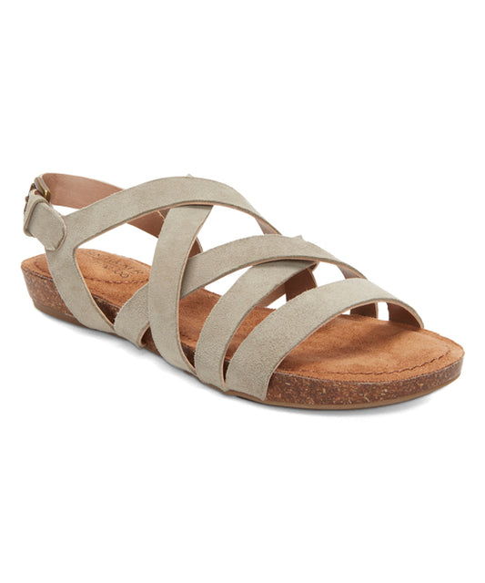 Nickie Stone Adam Tucker Leather Flat Sandal