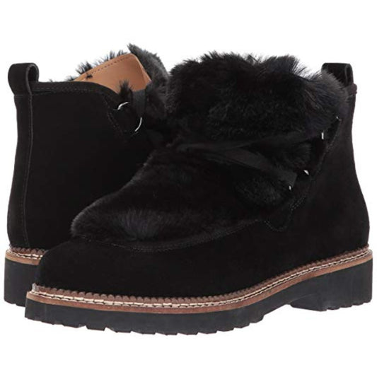 Highland Black Franco Sarto Ankle Boot