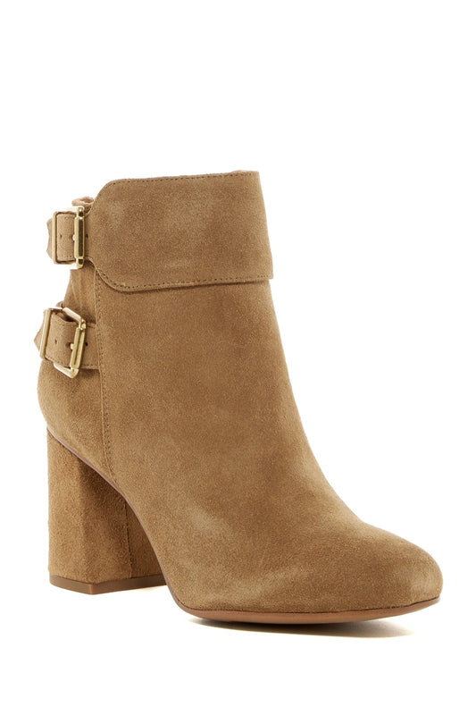 Kline Natural Suede Franco Sarto Ankle Boot