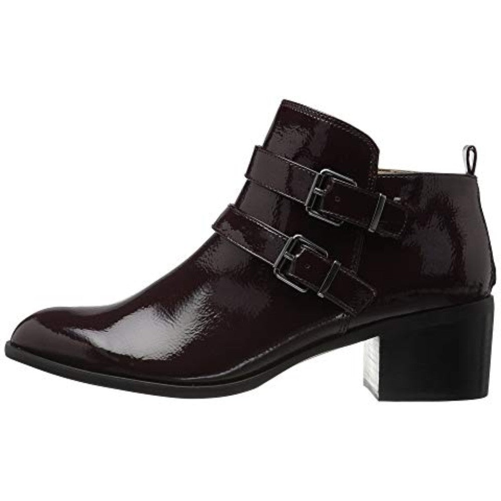 Raina Burgundy Franco Sarto Ankle Boot