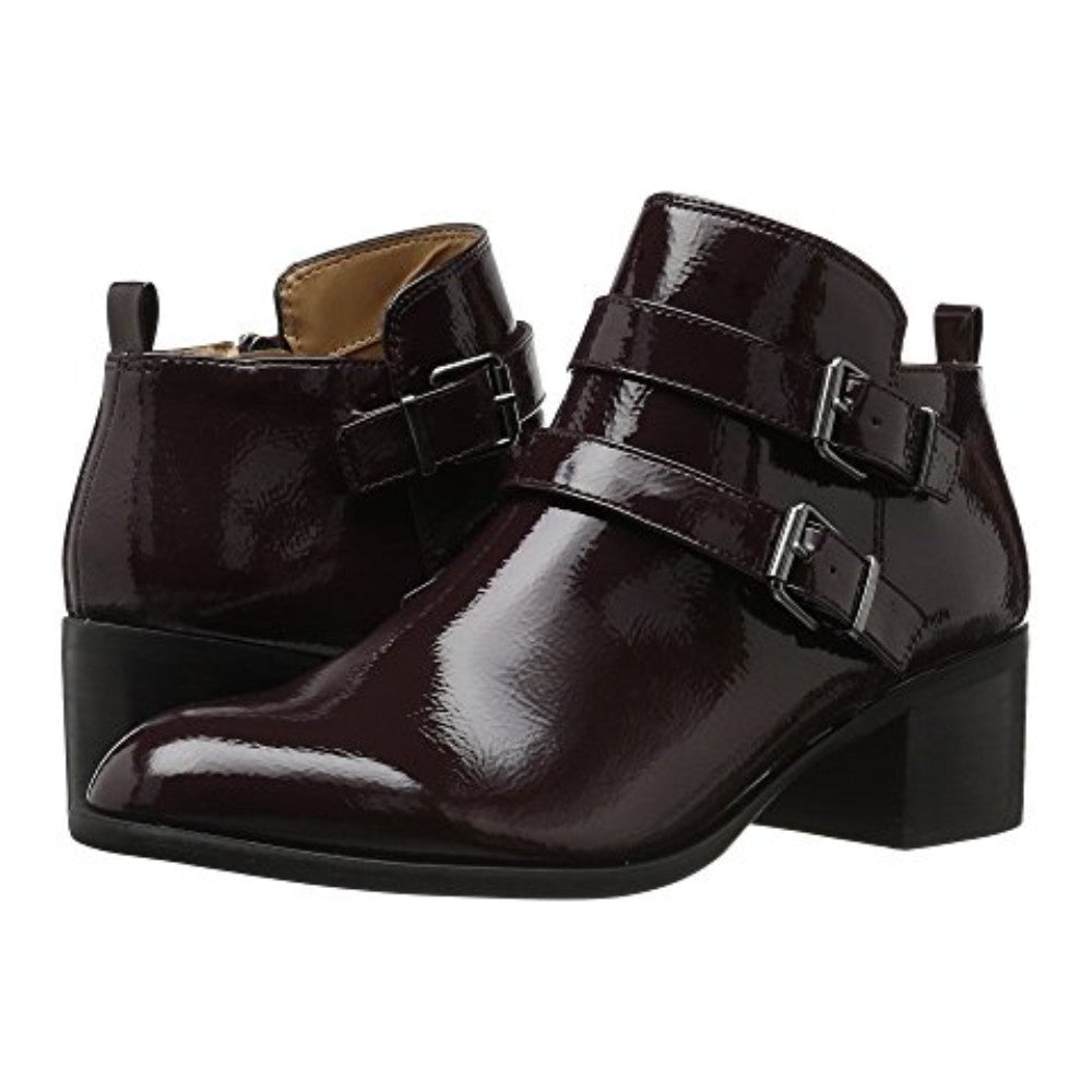 Raina Burgundy Franco Sarto Ankle Boot