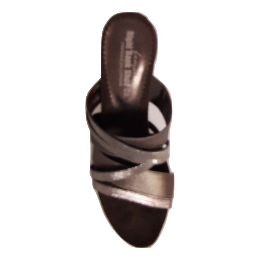 Clem Silver Bronze Right Bank Sandal