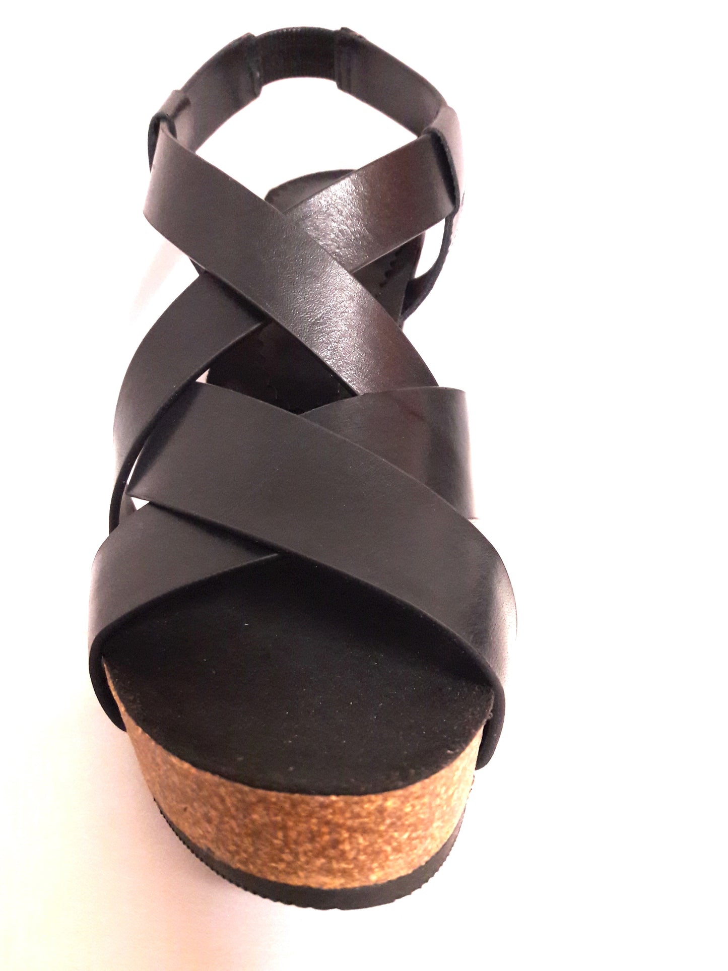 Carmel Black Right Bank Shoes Sandal