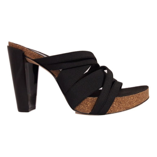 Clem Black Right Bank Sandal