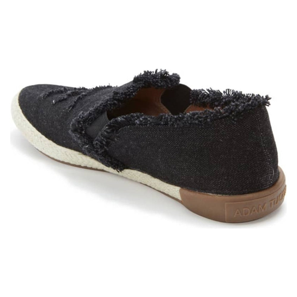 Marin Black Denim Adam Tucker Slipon Sneaker Flat