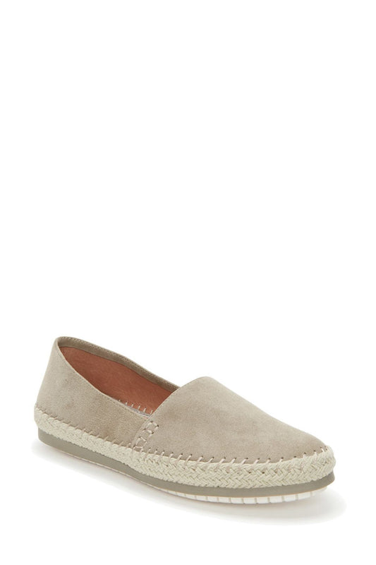 Remi Stone Suede Adam Tucker Slipon Flat