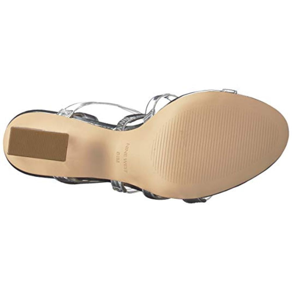 Fazzani Silver Nine West Sandals I-1-112424