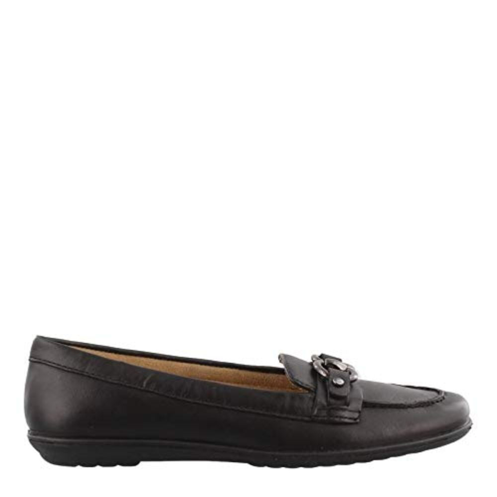Ainsley Black Leather Naturalizer Loafer