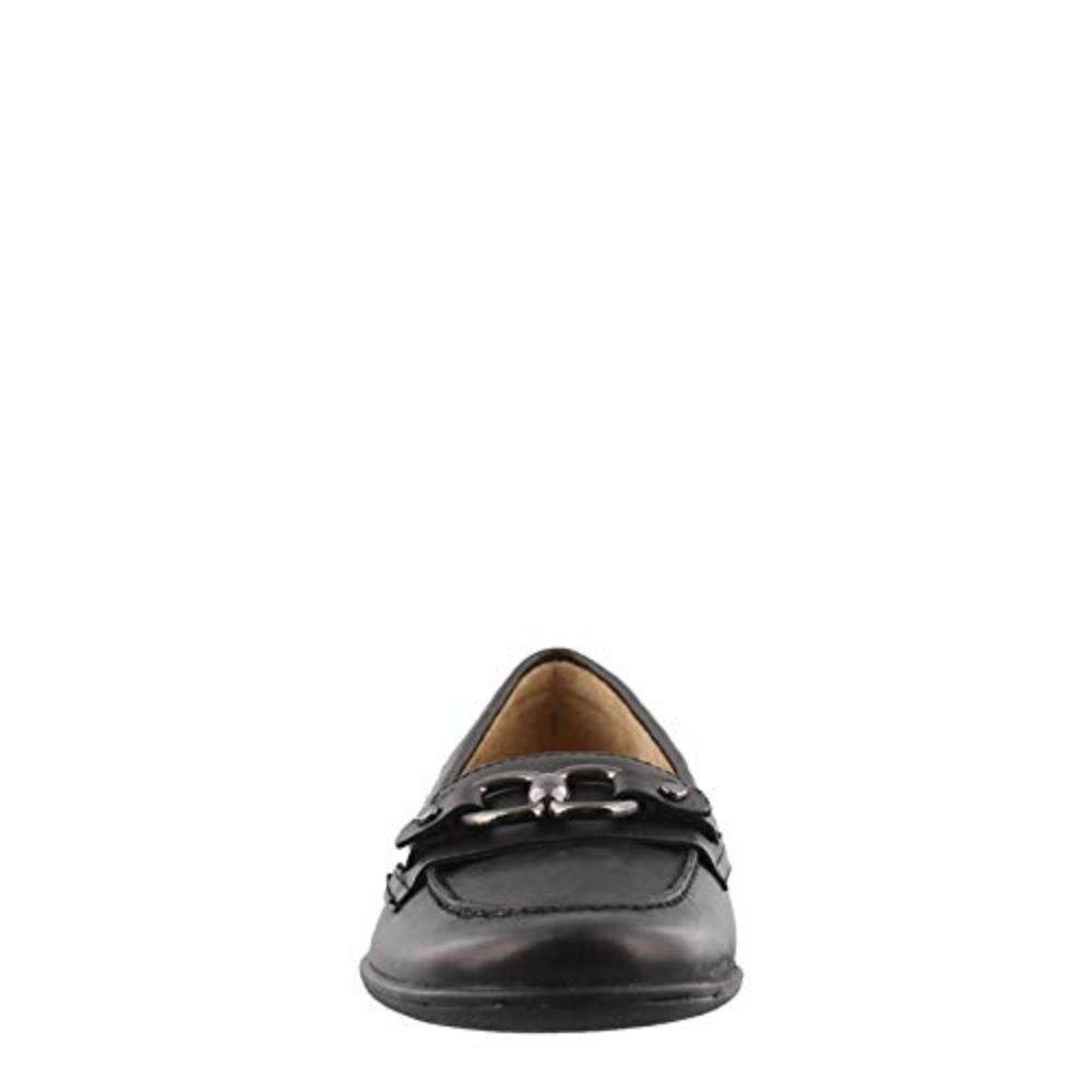 Ainsley Black Leather Naturalizer Loafer