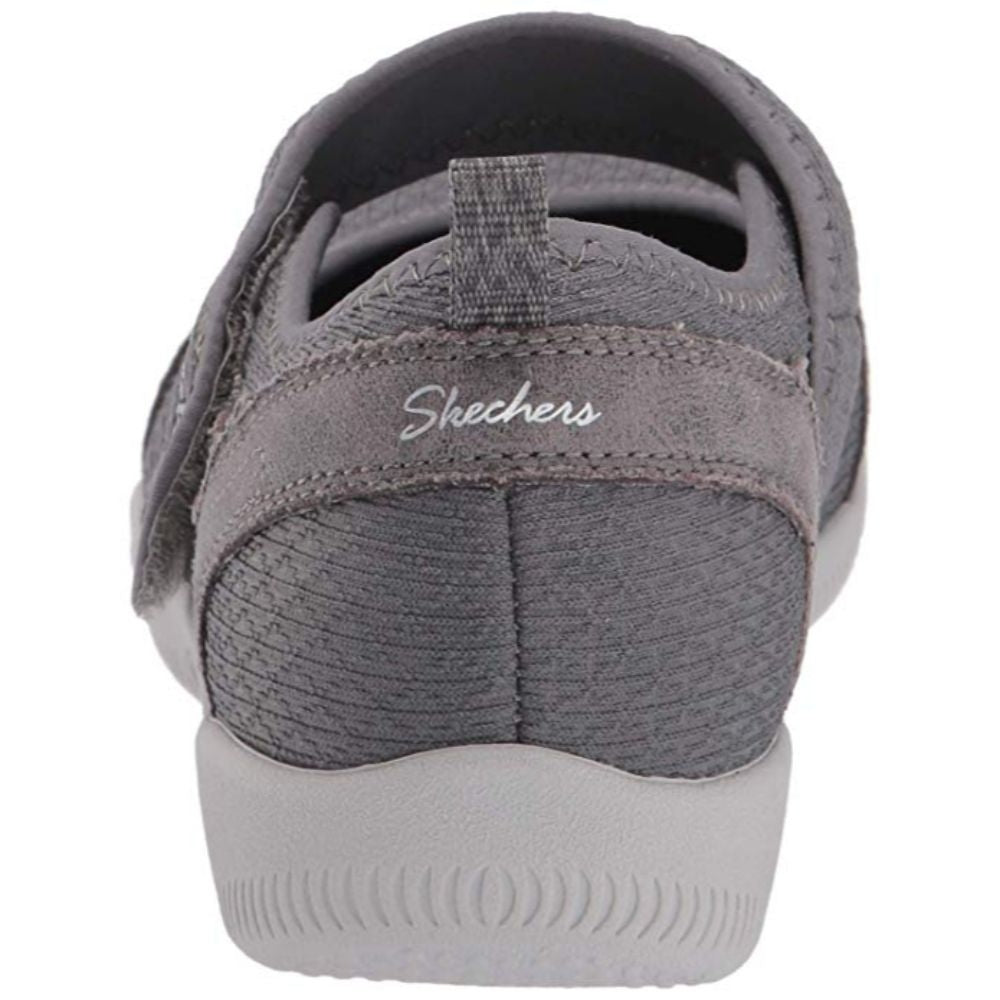 23169 Be Lux Charcoal Mary Jane Skechers Flat