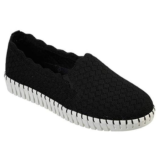 27061 Sepulveda Boulevard Hold Dear Black Skechers Flat