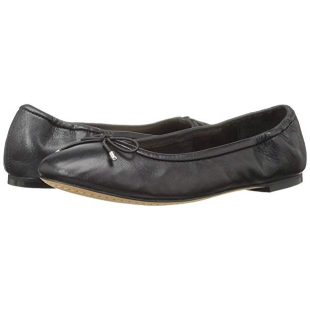 Madison Black Leather 206 Collective Flat