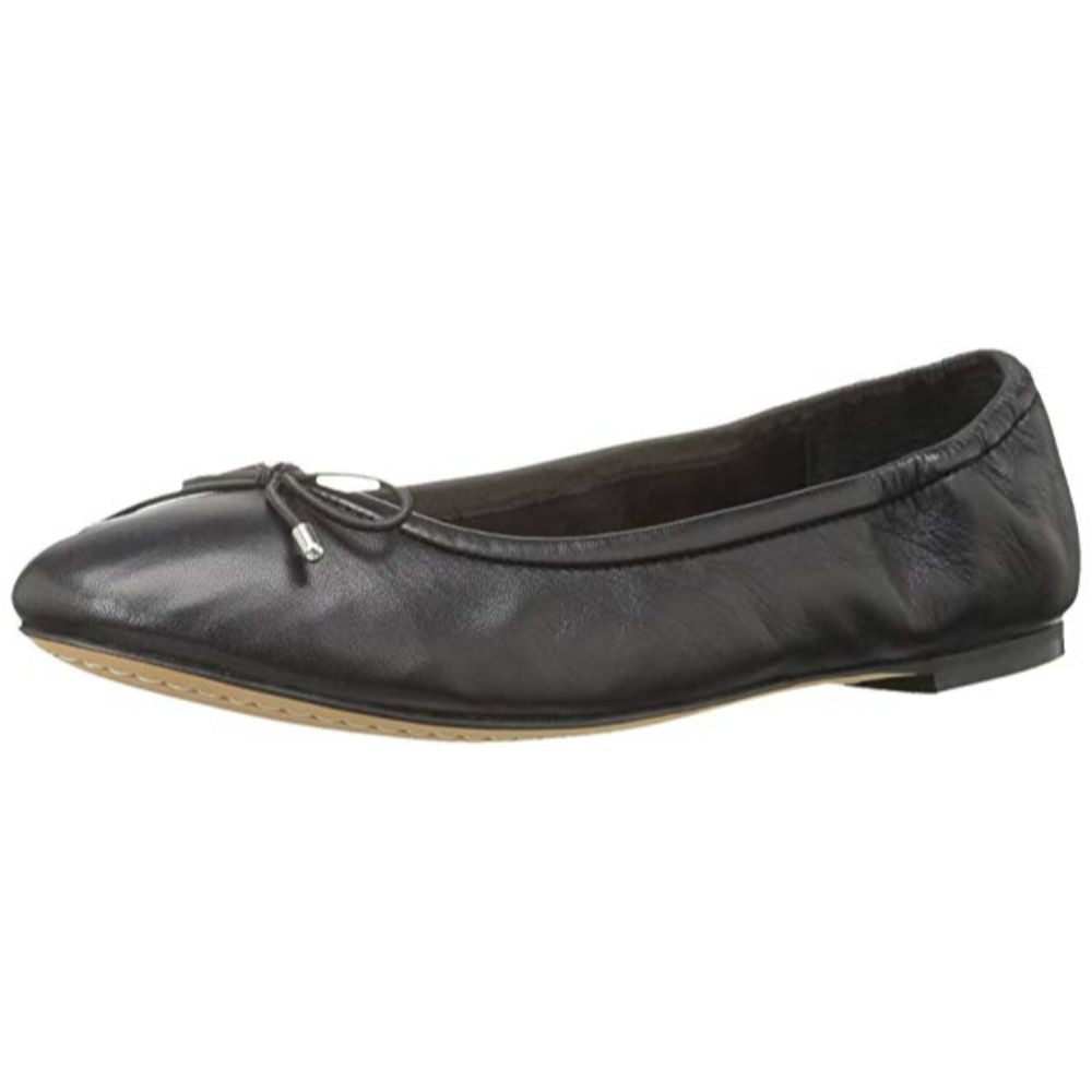 Madison Black Leather 206 Collective Flat