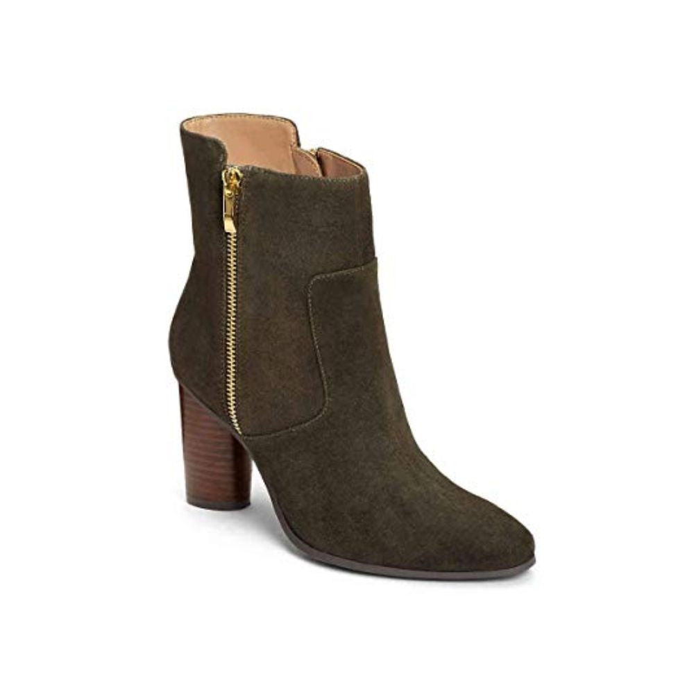 Asset Green Suede Aerosoles Ankle Boot