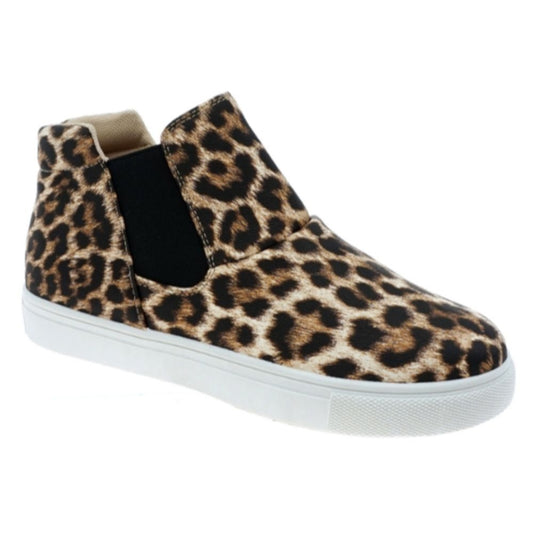 Traveler Leopard Pierre Dumas Ankle Boot