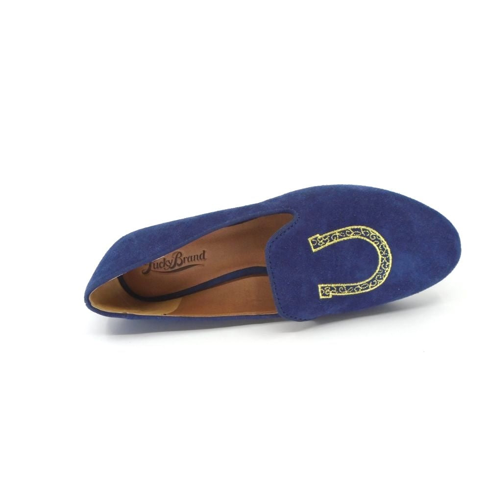 Duke Blue Suede Lucky Brand Loafer Flat
