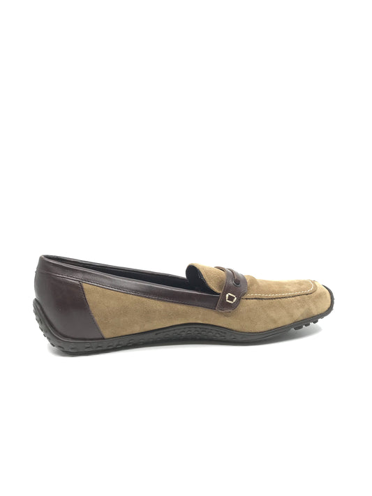 Alcyon Cuoio Suede Sesto Meucci Loafer Flats