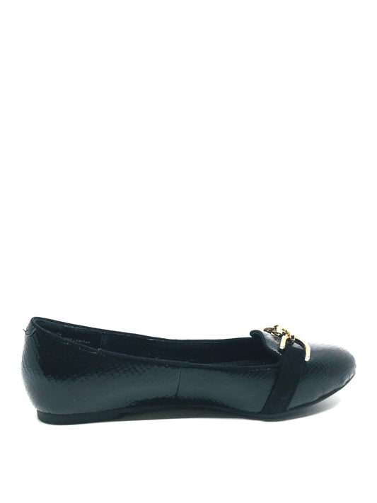 Amanda Black Patent Dan Sara Loafers