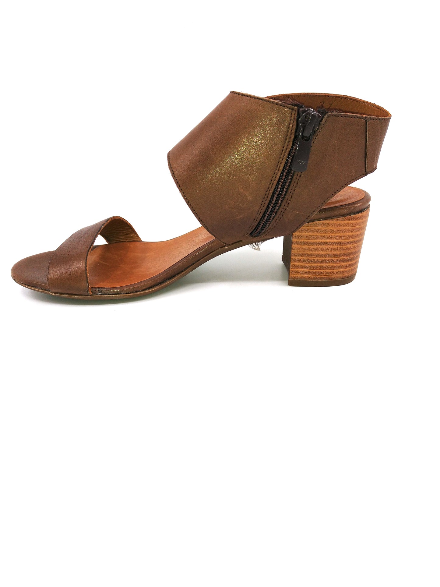 Nova Brown Leather Ethem Sandal