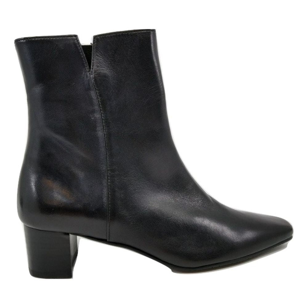 Sesto Meucci Womens Rance Black Leather Ankle Boot