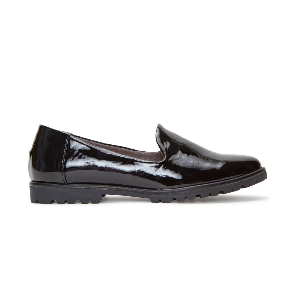 Cambrie Black Patent Me Too Loafer Flat