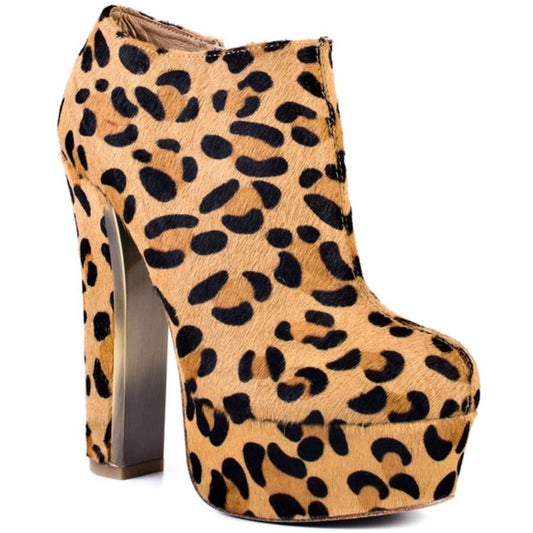 Jordan Leopard ZigiGirl Ankle Boots