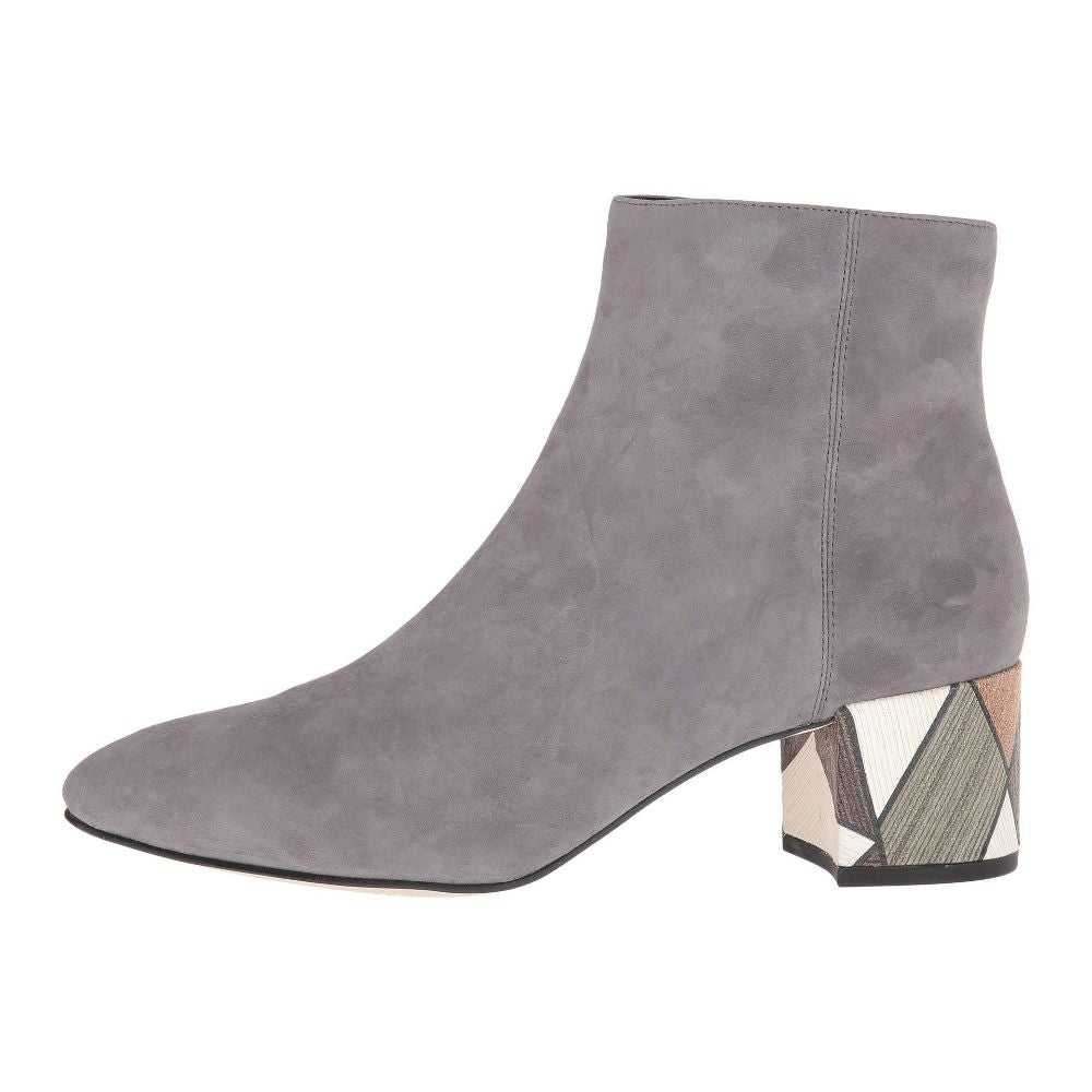 Umiko Steel Suede Pelle Moda Ankle Boots