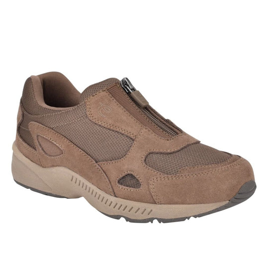 Rheal Taupe Suede Easy Spirit Sneakers