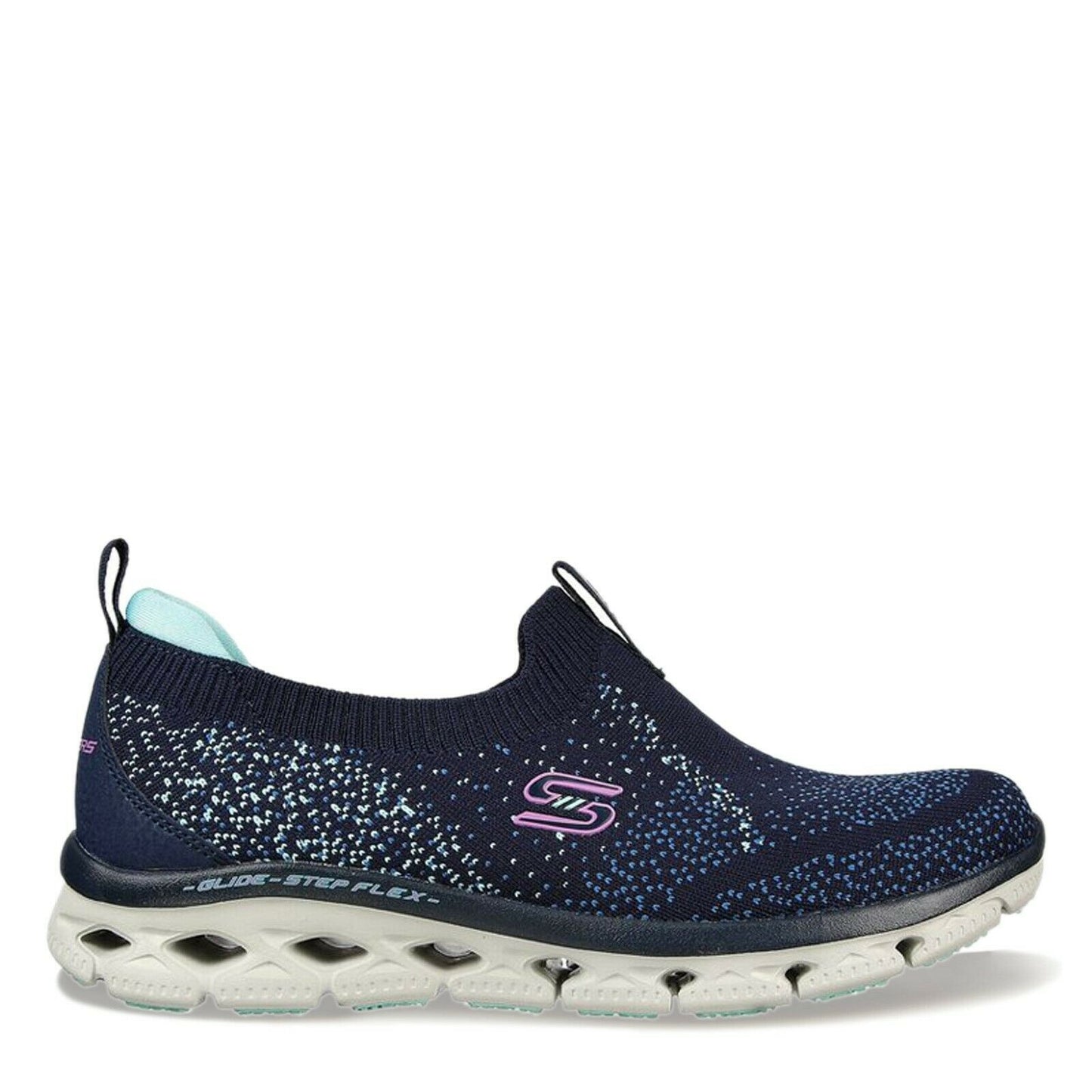 104305 Glide-Step Flex Navy/Turquoise Skechers Sneakers