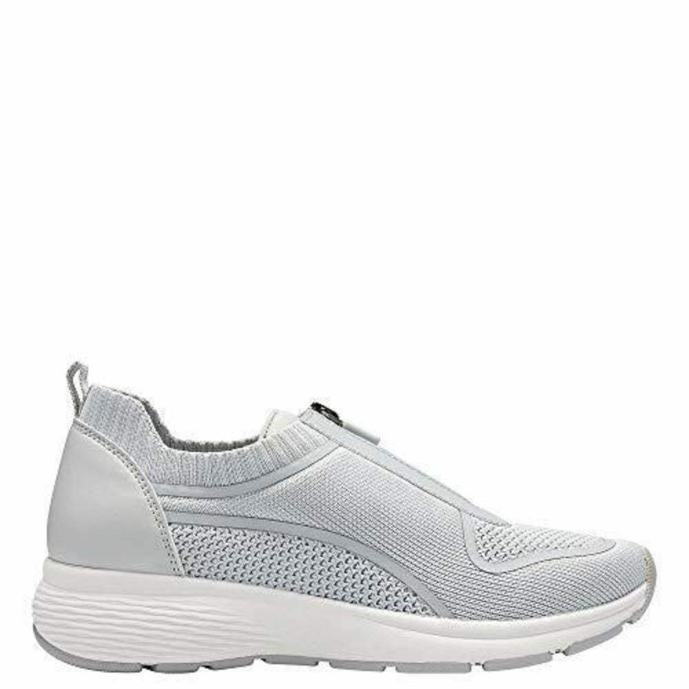 Striver Light Gray Fabric Easy Spirit Sneakers