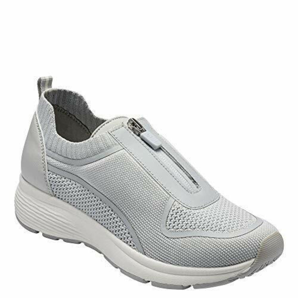 Striver Light Gray Fabric Easy Spirit Sneakers