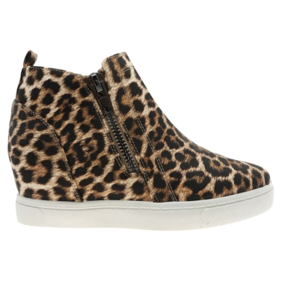 82460 Hide Leopard Outwood Ankle Sneaker Boot