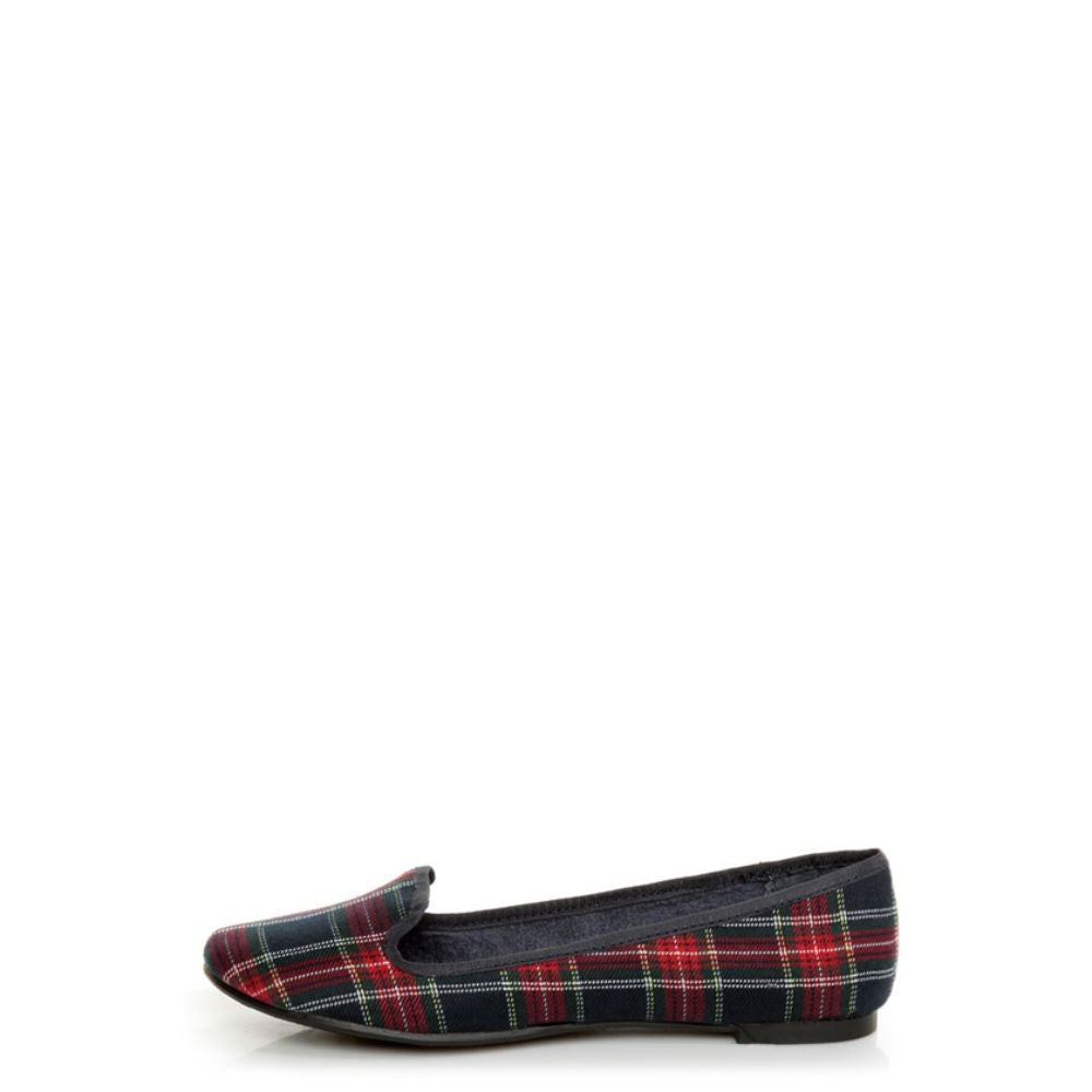 Morrison Navy Fabric Rocketdog Loafer Flats