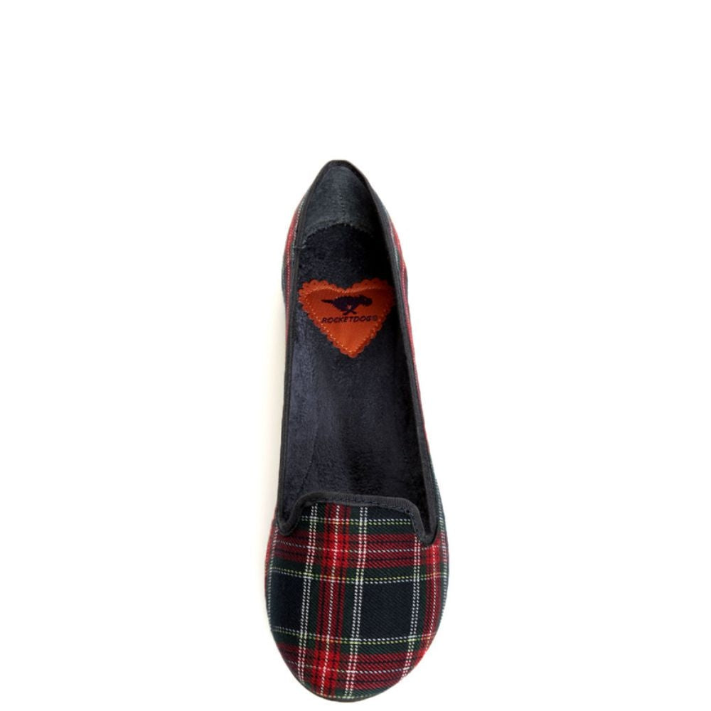 Morrison Navy Fabric Rocketdog Loafer Flats