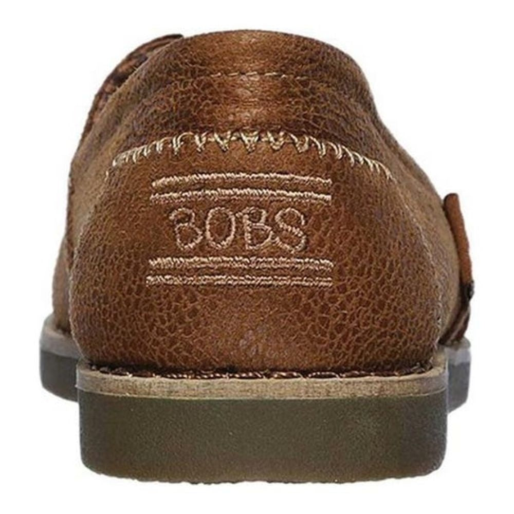 31949 Bobs Gypsy Chestnut Brown Skechers Flats