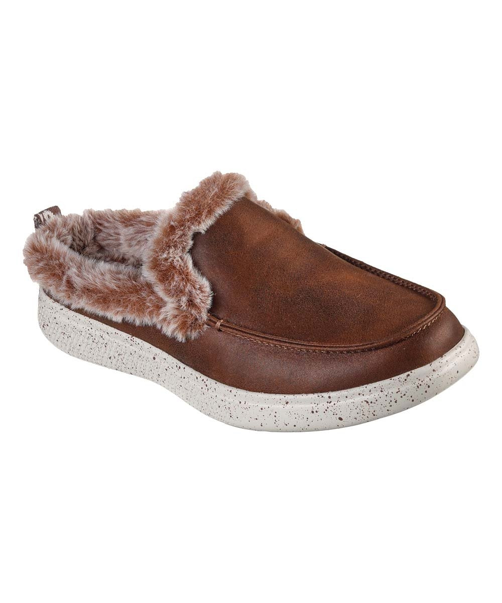 113791 Bobs Skipper Mountain Muse Brown Skechers Clogs