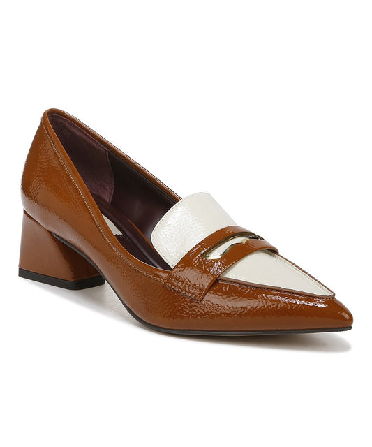 Remi Cognac Patent Franco Sarto Pumps